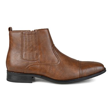 VANCE Alex Men's Cap-Toe Dress Boots