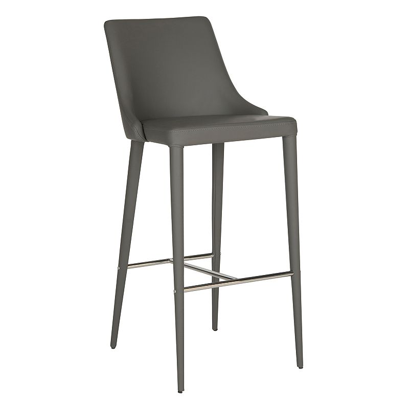 SAFAVIEH Summerset Bar Stool Grey