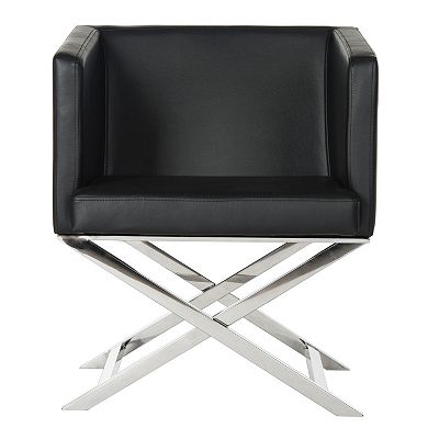 Safavieh Celine Faux-Leather Accent Chair