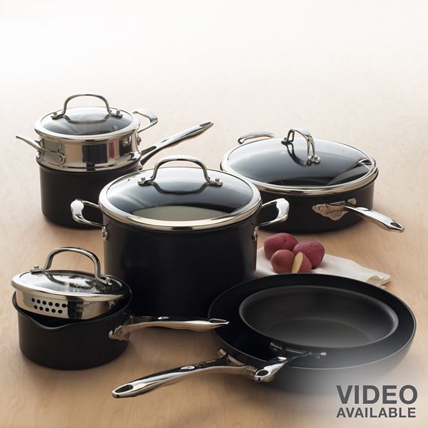Food Network™ 11-pc. Hard-Anodized Cookware Set