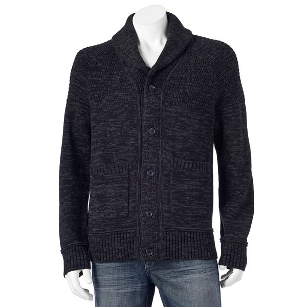 Men's Apt. 9® Modern-Fit Marled Shawl-Collar Cardigan