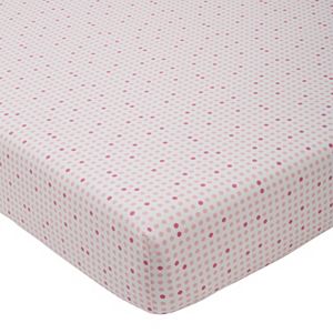 giggle Printed Fitted Crib Sheet