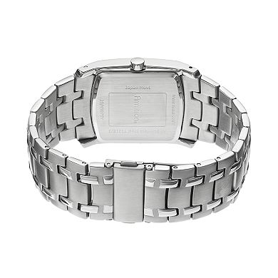 Armitron Men's Crystal Stainless Steel Watch