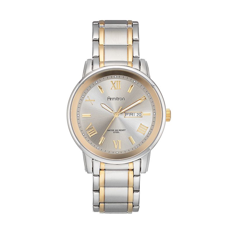 Armitron Men's Two Tone Stainless Steel Watch - 20/4935SVTT