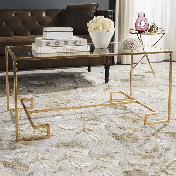 grace glass coffee table