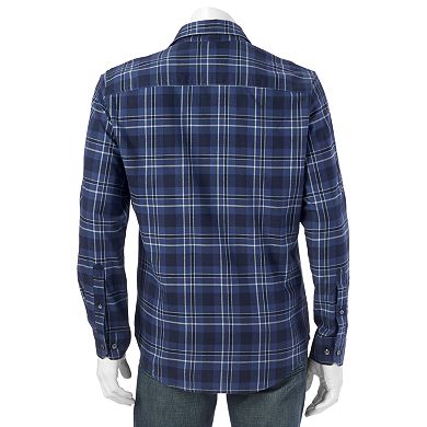 Men's Apt. 9® Modern-Fit Plaid Flannel Button-Down Shirt