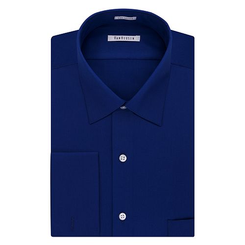 Men's Van Heusen Regular-Fit French Cuff Spread-Collar Dress Shirt