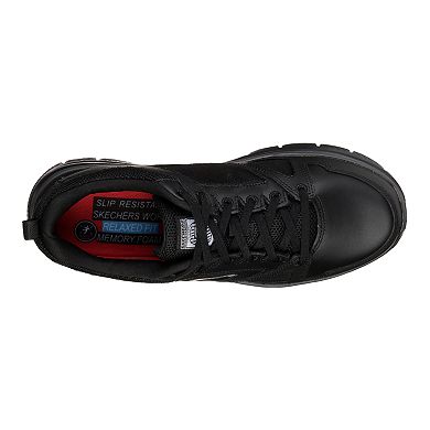 Skechers Work Relaxed Fit Flex Advantage Men's Slip-Resistant Work Shoes 