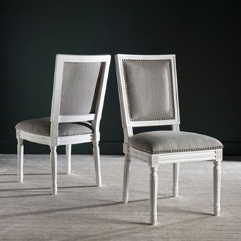 Safavieh Buchanan Gray Dining Chair 2 pc Set