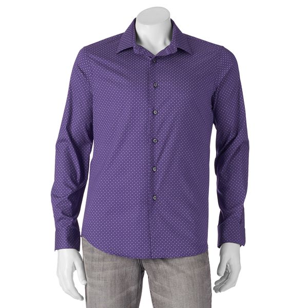 Men's Apt. 9® SlimFit Stretch ButtonDown Shirt