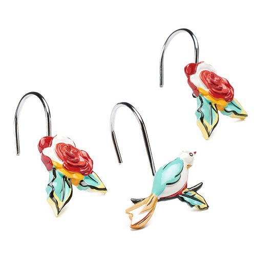Lenox 12 Pack Chirp Shower Curtain Hooks