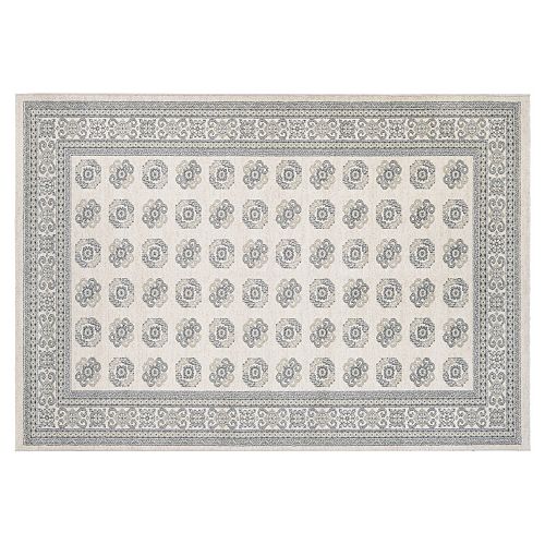 Couristan Traditions Sanskrit Framed Medallion Rug