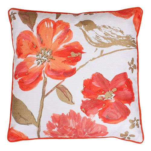 Thro by Marlo Lorenz Alisha Floral Throw Pillow