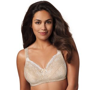 Playtex 18 Hour Bra: Perfect Lift Lace Wire-Free Full-Figure Bra E515