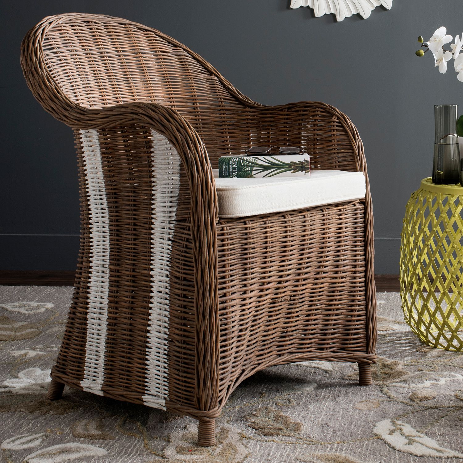 Kohls best sale wicker chair