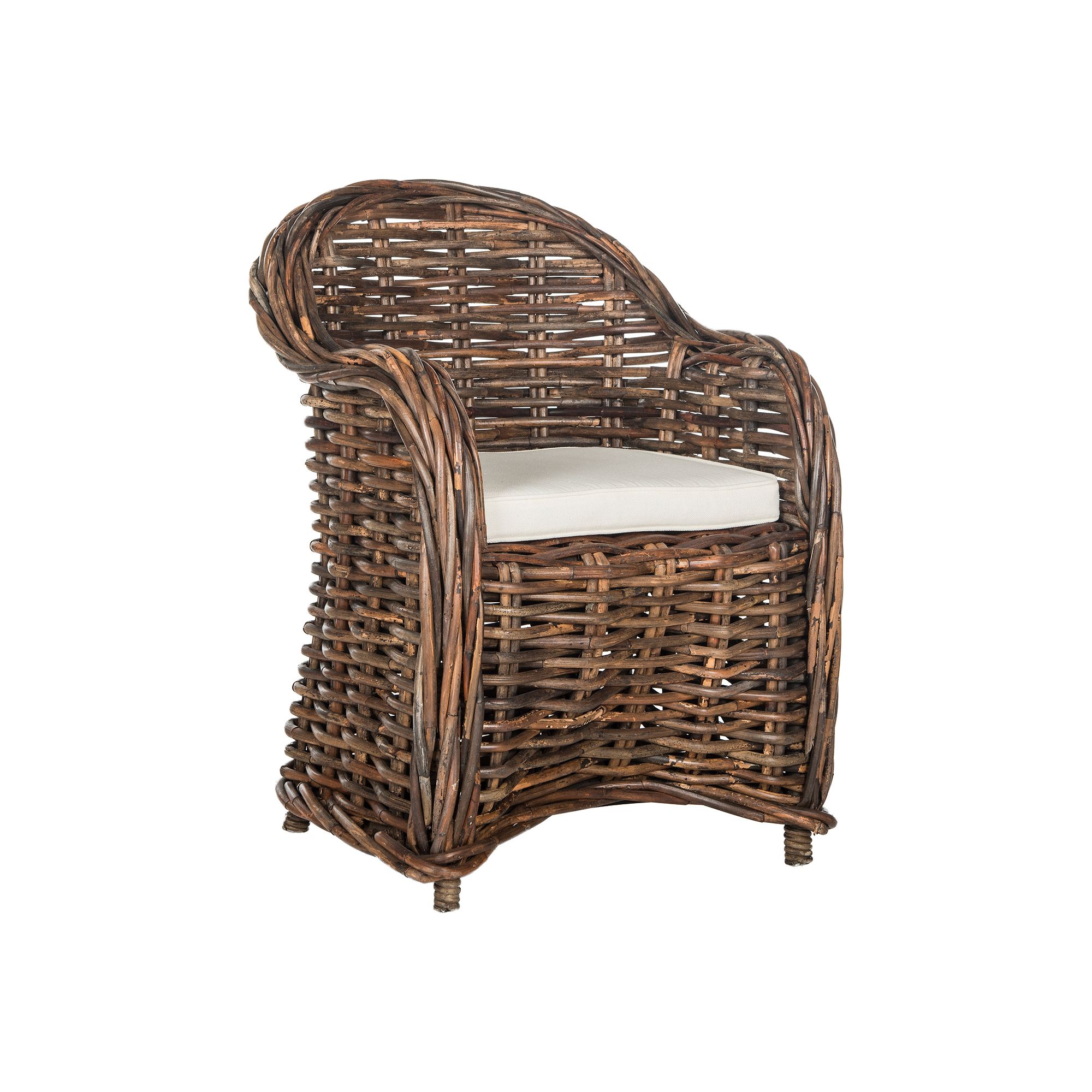 Safavieh Nita Wicker Club Chair, Natural