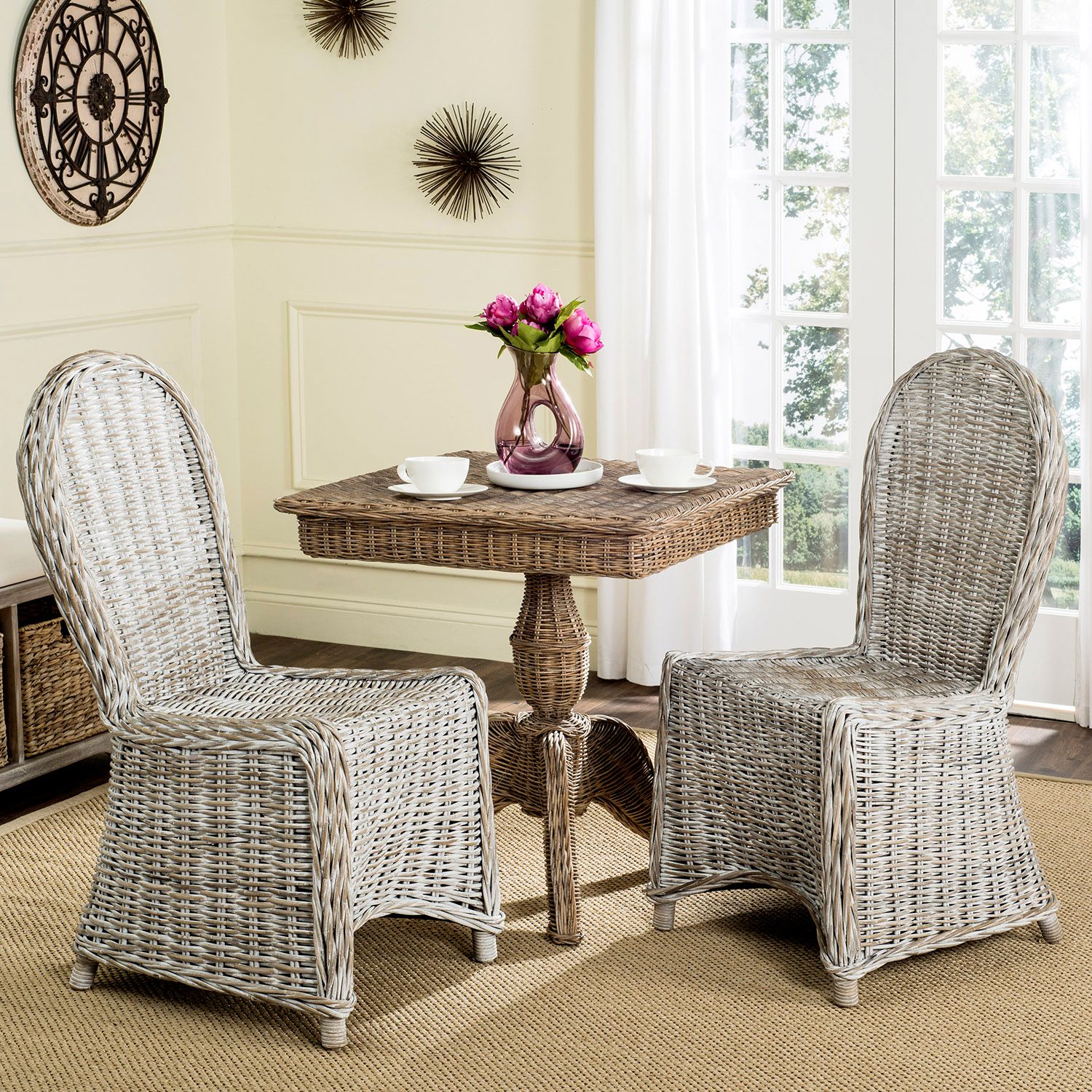 Safavieh alexana rattan discount armchair