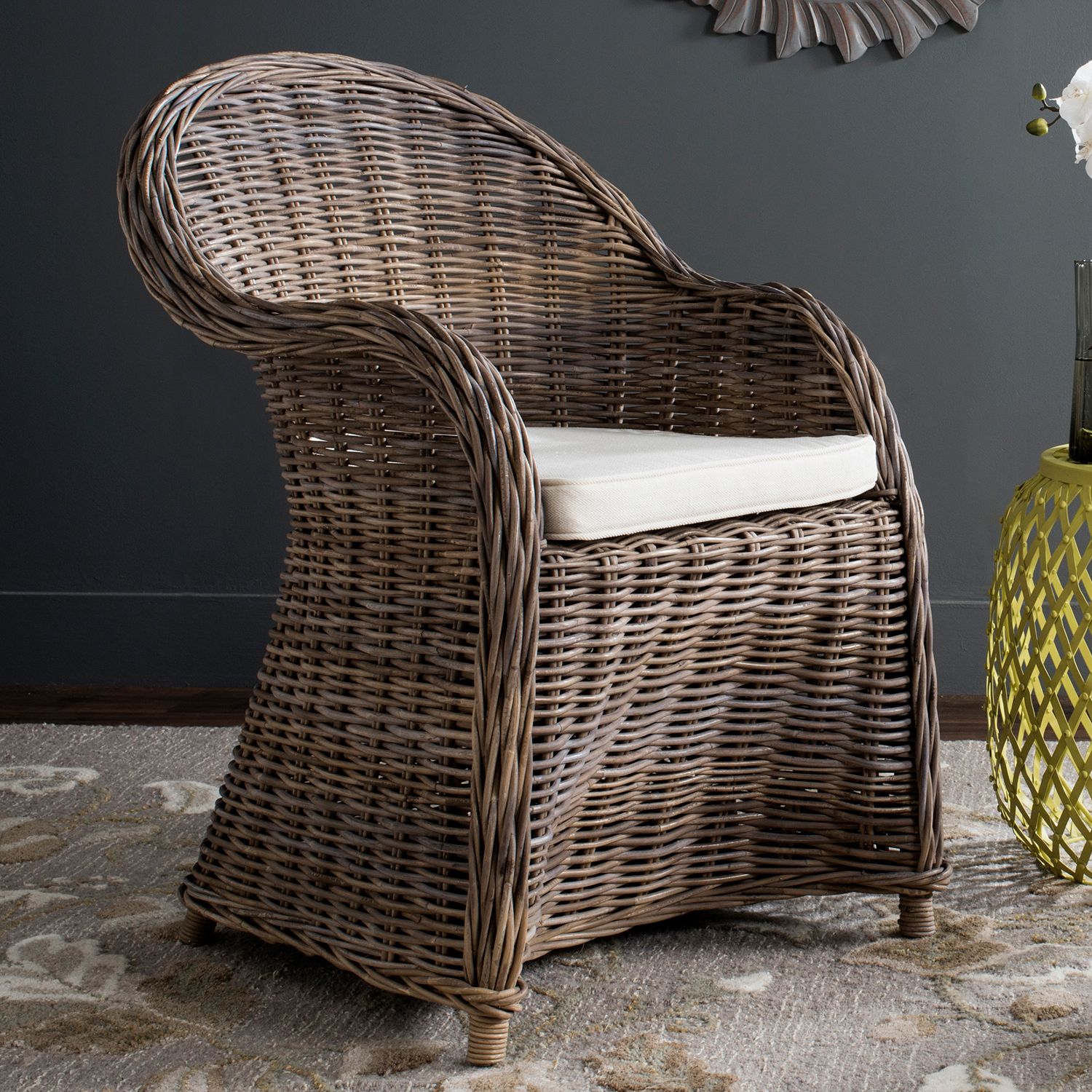 Kohls best sale wicker chair