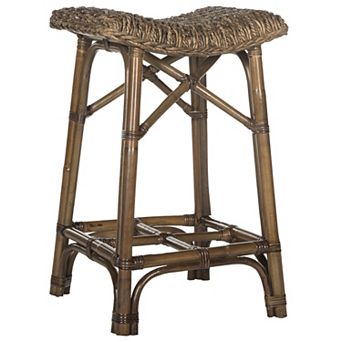 Safavieh Ramiro Wicker Bar Stool