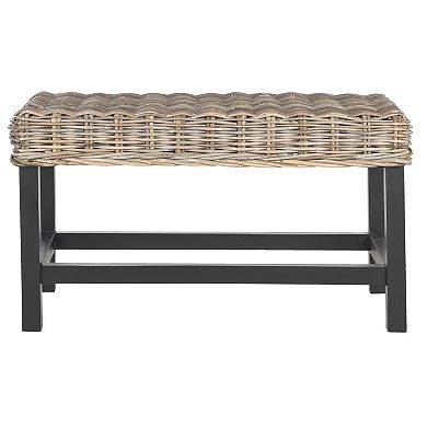 Safavieh Omari Wicker Bench