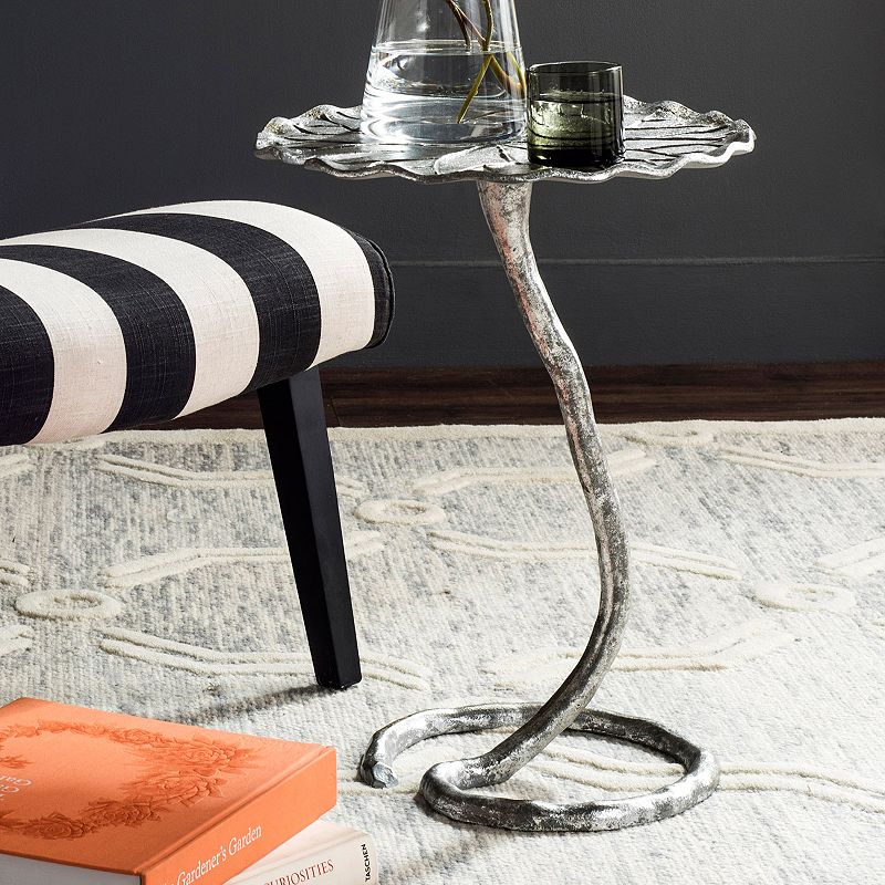 Safavieh Justina End Table, Silver