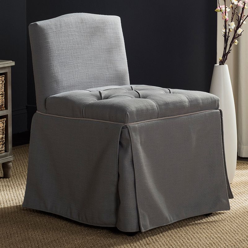 Safavieh Betsy Vanity Chair, Grey