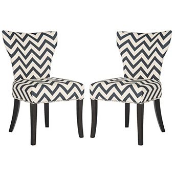 Safavieh Jappic Chevron Accent Chair 2 pc Set