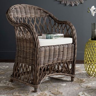 Safavieh Inez Wicker Club Chair