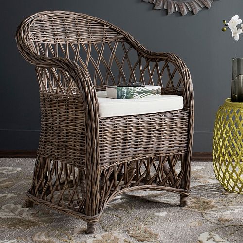 Safavieh Inez Wicker Club Chair