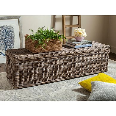 Safavieh Caius Wicker Trunk
