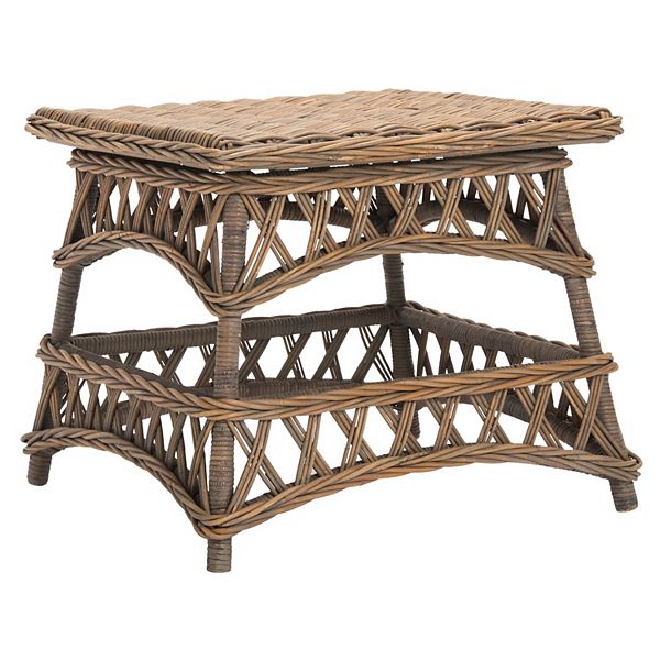 Safavieh Sora Wicker End Table