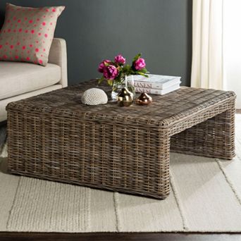 Safavieh Persis Wicker Coffee Table