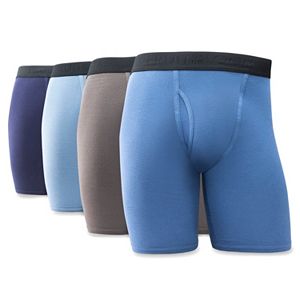 Men's Fruit of the Loom Signature 4-pack Breathable Long-Leg Boxer Briefs