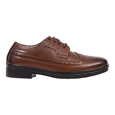 Deer Stags Ace Boys' Wingtip Oxford Shoes