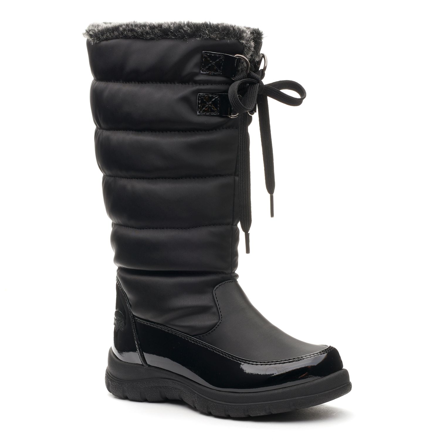 totes Julia Girls' Waterproof Winter Boots
