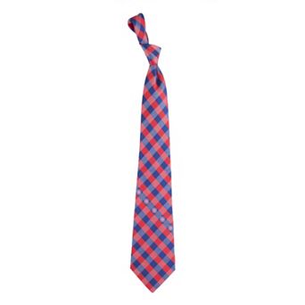 Adult MLB Check Woven Tie