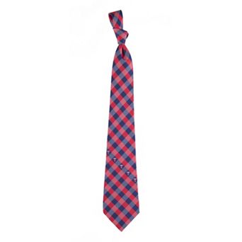 Adult MLB Check Woven Tie