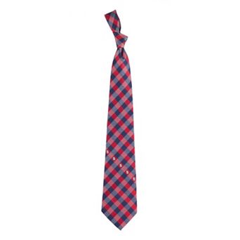 Adult MLB Check Woven Tie