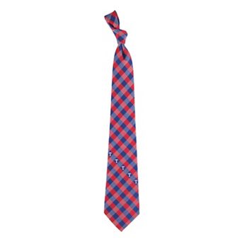 Adult MLB Check Woven Tie