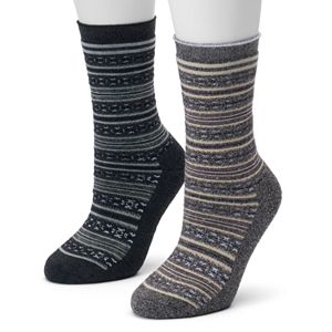 Women's Champion 2-pk. Outdoor Performance Fairisle Crew Socks