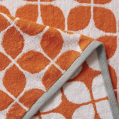Intelligent Design 6-Piece Elena Cotton Jacquard Bath Towel Set