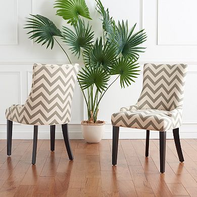 Safavieh Lester Chevron Dining Chair 2-piece Set