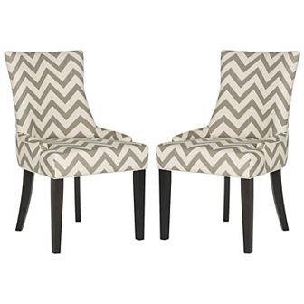 Safavieh Lester Chevron Dining Chair 2 pc Set