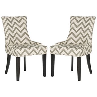 Safavieh Lester Chevron Dining Chair 2 pc Set