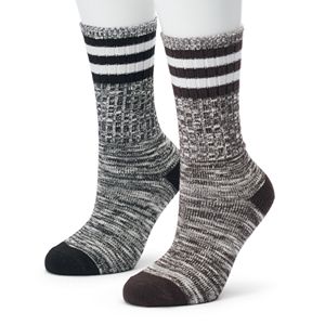 Women's Champion 2-pk. Outdoor Performance Rugby Stripe Crew Socks