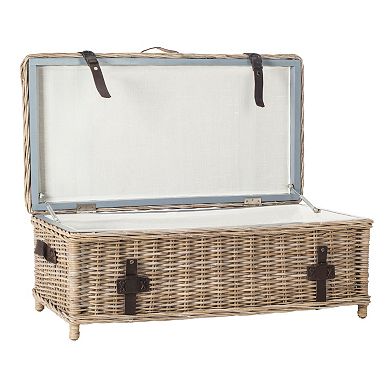 Safavieh Navarro Wicker Trunk