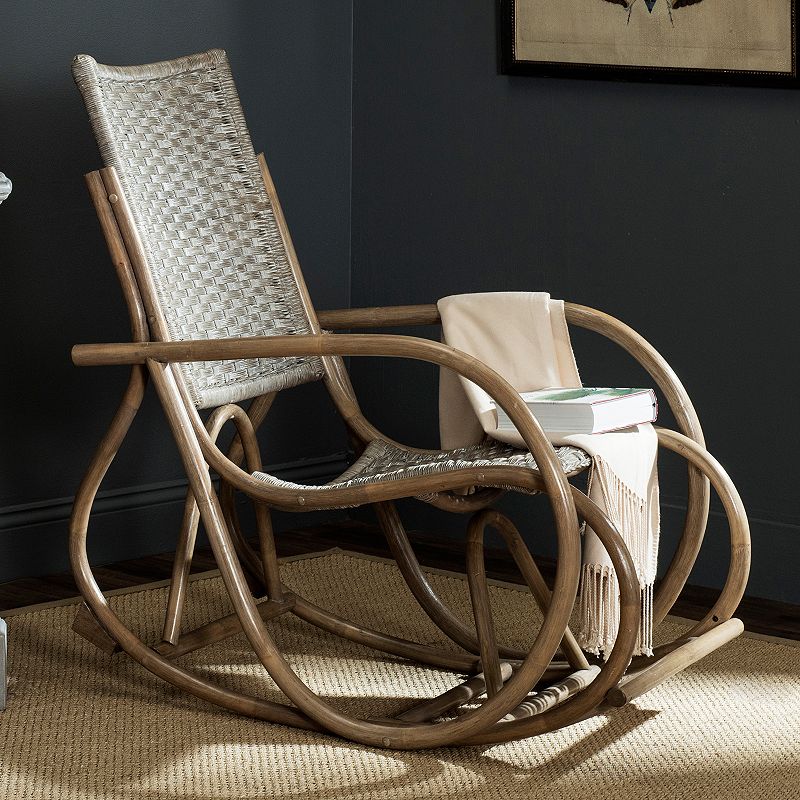 Safavieh Bali Rocking Chair, Antique Gray