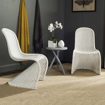 Safavieh Tana Wicker Chair 2 pc Set