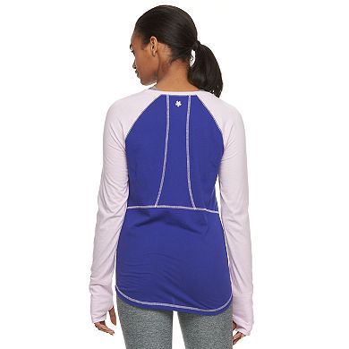 Women's Tek Gear® Printed Raglan Layering Tee
