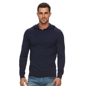 Men's Marc Anthony Slim-Fit Marled Cashmere-Blend Merino Hoodie